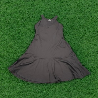 Adidas Y Back Feel Cool Dry Heat RDY Tennis Pickle Ball Dress Black Size Small
