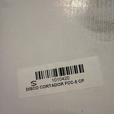 NEW Sammic 1010420 FCC-5 CP Disco Cortador Cutting Disc Slicer