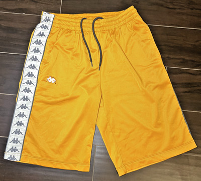 Kappa Unisex Orange 222 Banda Treadwellz Outdoor Sport Short Size M 