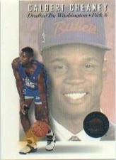 1993-94 SkyBox Premium Draft Picks #DP6 Calbert Cheaney Card