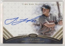 2018 Topps Tier One Tier One Talent Auto 157/245 Jake Lamb #TTA-JL Auto 6fs