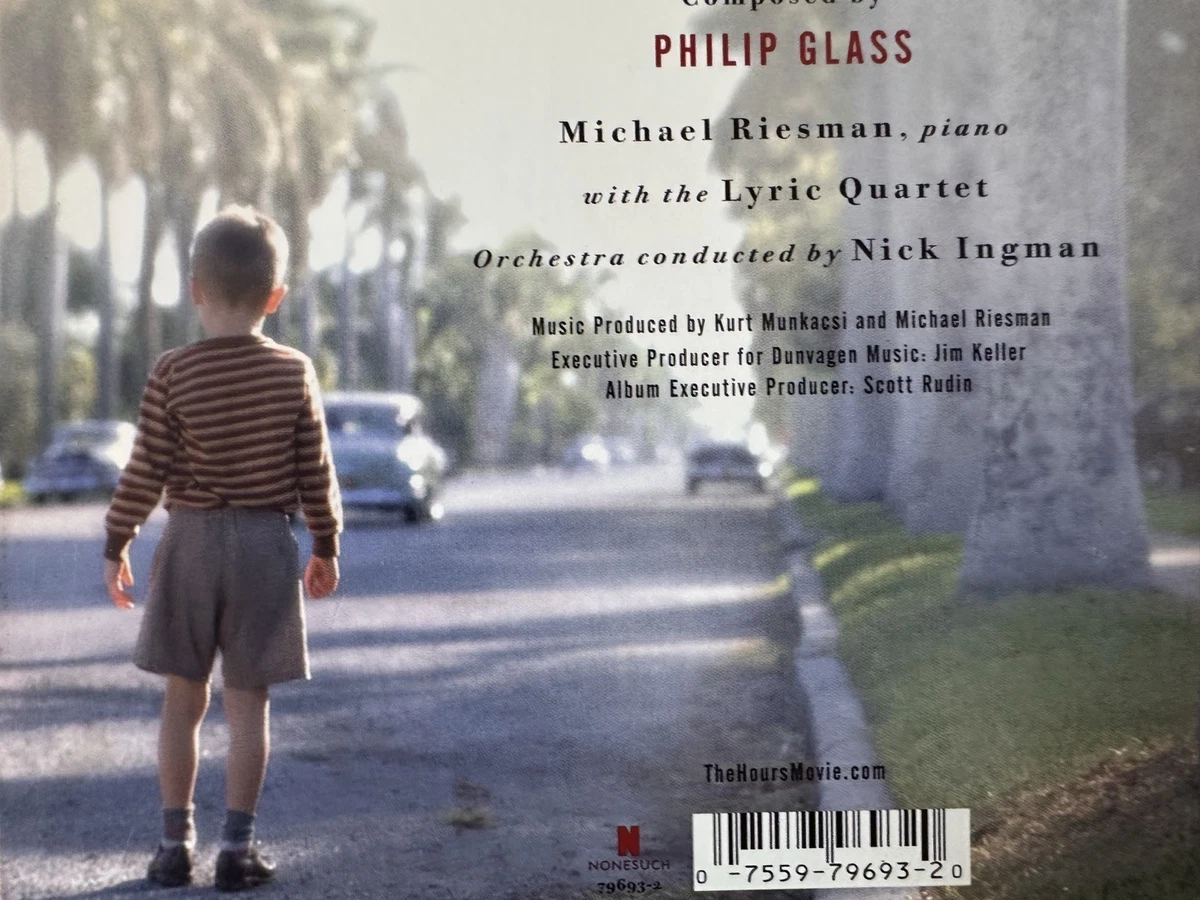 THE HOURS - Original Soundtrack Philip Glass CD Slipcase 2002 Nonesuch Exc Cond!