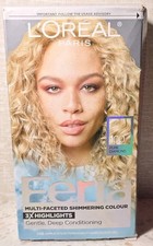 L  Or al Paris F ria Permanent Hair Color Dye 100 Very Light Natural Blonde - NEW