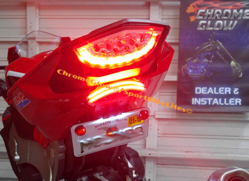 Honda CBR1000RR (2017+) Integrated LED Light Bar Fender Eliminator; Clear Lens - Picture 2 of 6