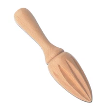 Wooden Lemon Lime Squeezer Juicer Fruit Citrus Press Hand Reamer Tool New 1pc