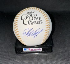 STARLING MARTE signed Gold Glove Major league baseball (PIRATES, METS) w/COA PSA