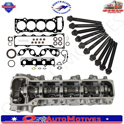 ASSEMBLED CYLINDER HEAD 2RZ/2RZ-E 8V FITS TOYOTA HIACE+ GASKET + BOLTS PACK 1995