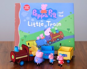 peppa pig train set