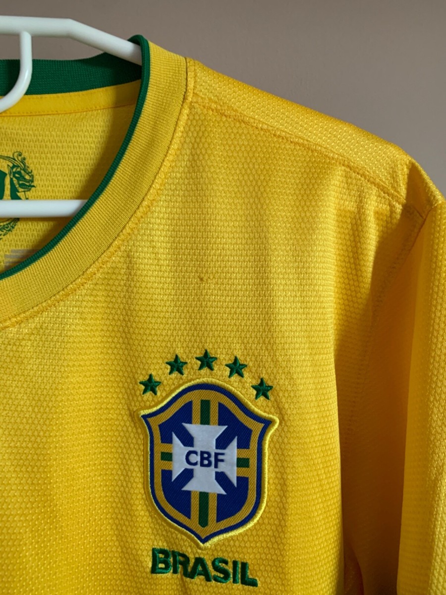 Brazil 2012/13 Home Football Shirt Nike Soccer Jersey NEYMAR #11