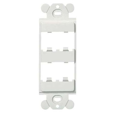 Panduit Cfg4wh Gfci Module Frame,Mini Com,4 Port,White