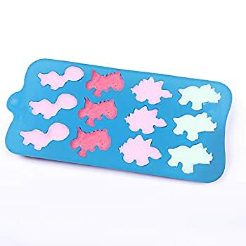 Dinosaurier Schokoladenform, 3er Pack Silikon Dinosaurier Formen mit 12-fach für Kerzen - Bild 4 von 5