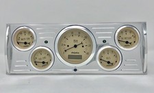 1941 1942 1943 1944 1945 1946 Chevy Truck 5 Gauge Dash Cluster Tan