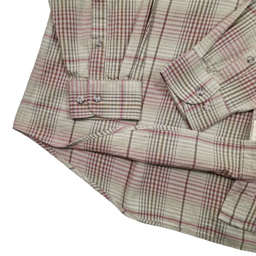 Camisa Barbour Para Hombre 2XL XXL Cuadros Manga Larga De Colección Hecha en Portugal - Imagen 11 de 21