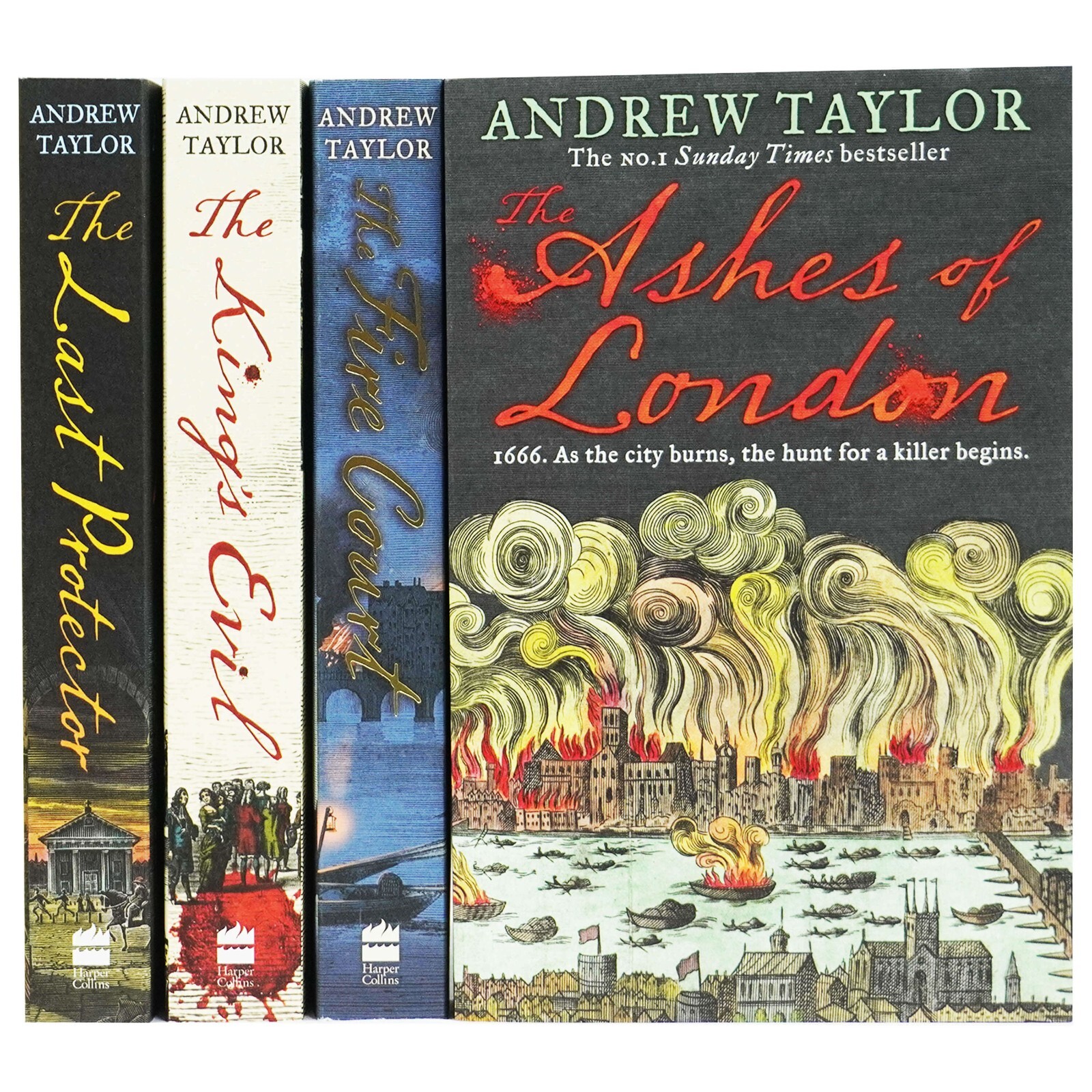 James Marwood & Cat Lovett By Andrew Taylor 4 Books set - Fiction - Paperback