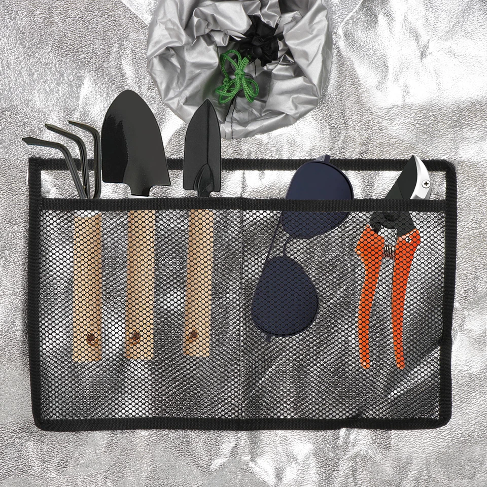 24英寸x48英寸x60英寸水培种植帐篷带观察窗和地板托盘2X4 — 第 3/4 张图片