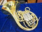 New Alexander 103MA-HG Double French Horn, Hand Hammered Bell, No Lacquer