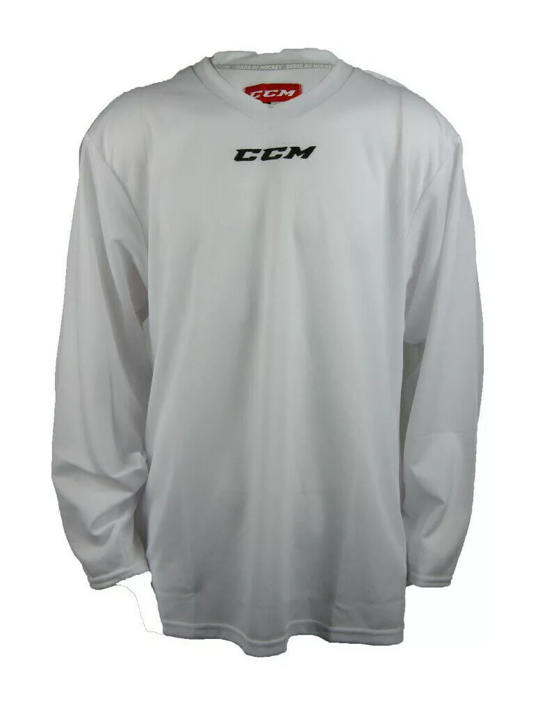 CCM 6000 SENIOR PRACTICE JERSEY - RED/WHITE