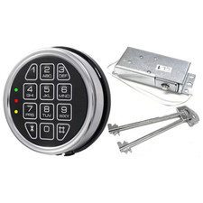 Gun Safe lock Replacement Chrome Keypad Solen...