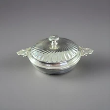 christofle legume holder in silverplate