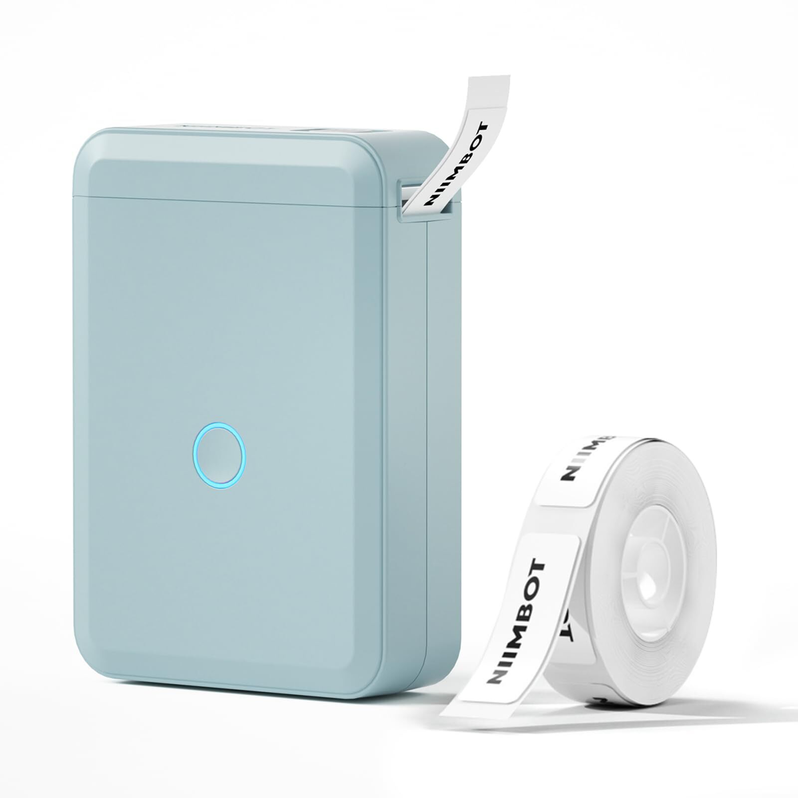 Portable Wireless Label Maker Machine D110 with Included Tape-image