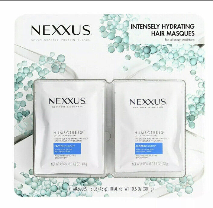 NEXXUS Humectress Hair Masques, Ultimate Hydrating Moisture, 7 Pack - 1.5oz each