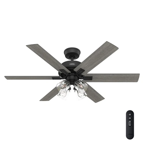 Hunter 52 inch Fonthill ENERGY STAR® HunterExpress Matte Black Ceiling Fan - Picture 11 of 19
