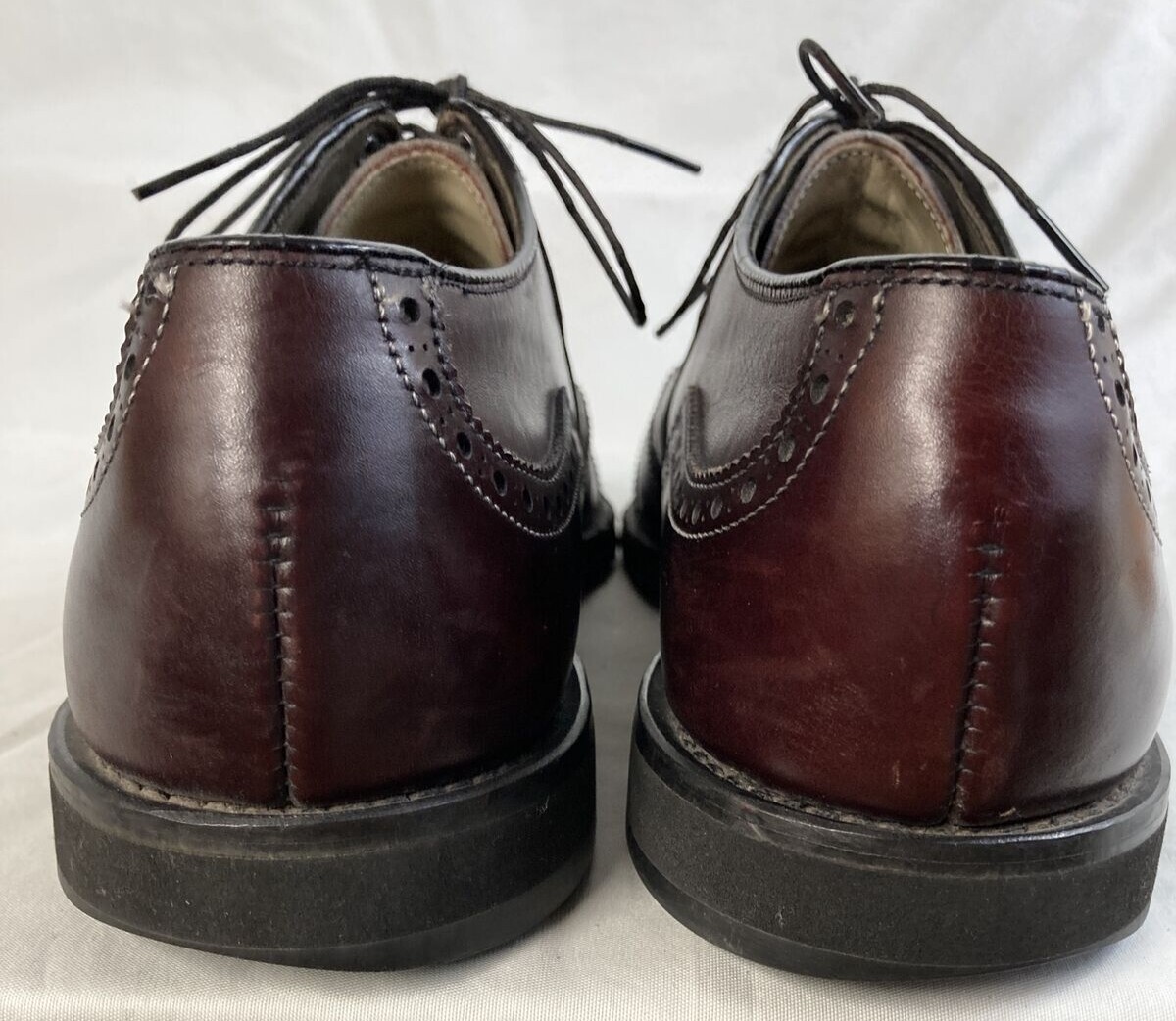 VTG FootJoy Classics Mens Spikeless Golf Shoes Wingtip Oxblood Red Size10D 55814 VTG FootJoy Classics Mens Spikeless Golf Shoes Wingtip  main image 3