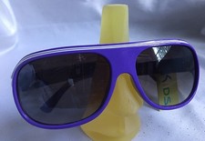 KIDS Children's Purple Sunglasses With White Stripe Unisex-New