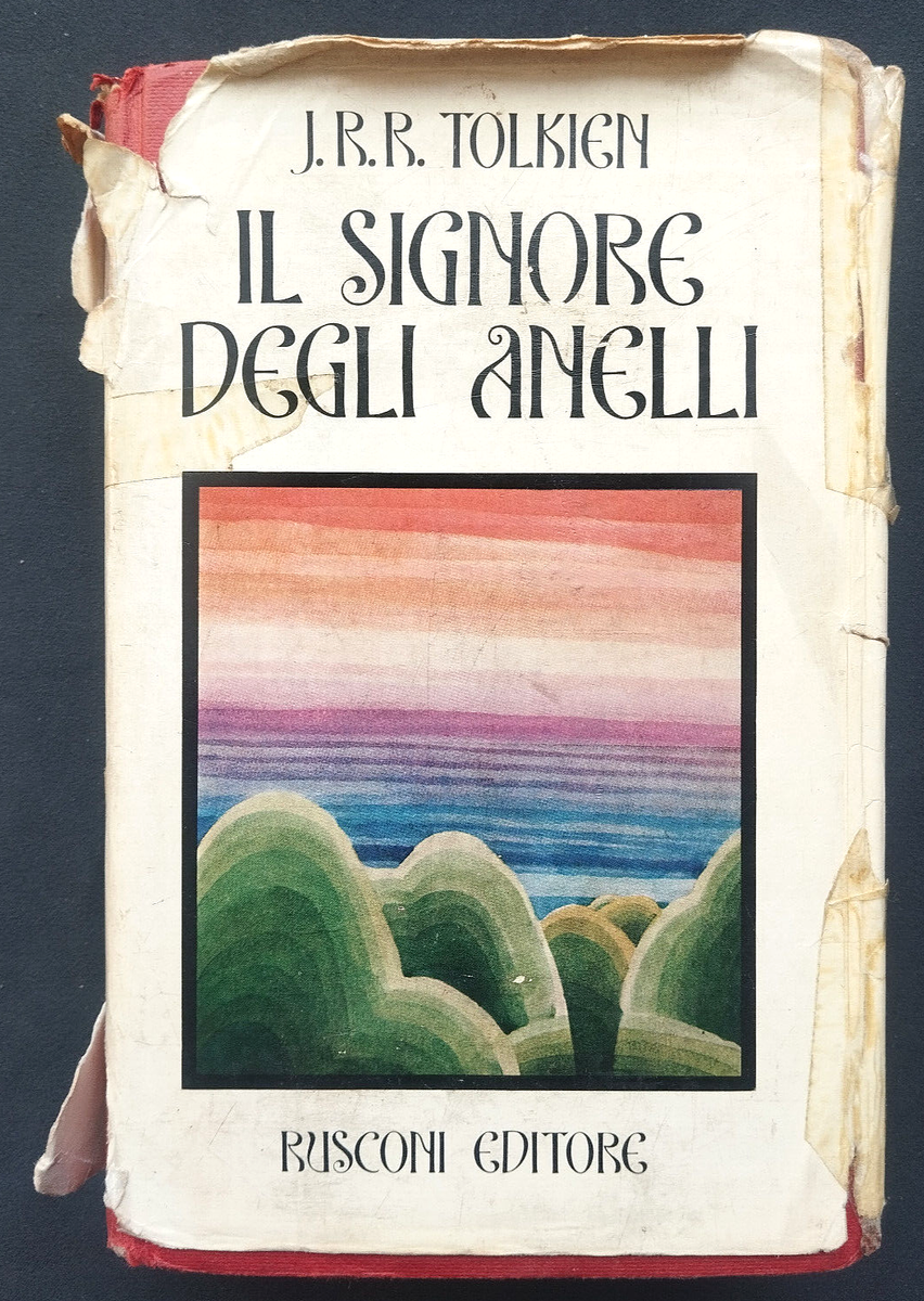 Trilogia Il Signore Degli Anelli Rusconi 1970 IL SIGNORE DEGLI