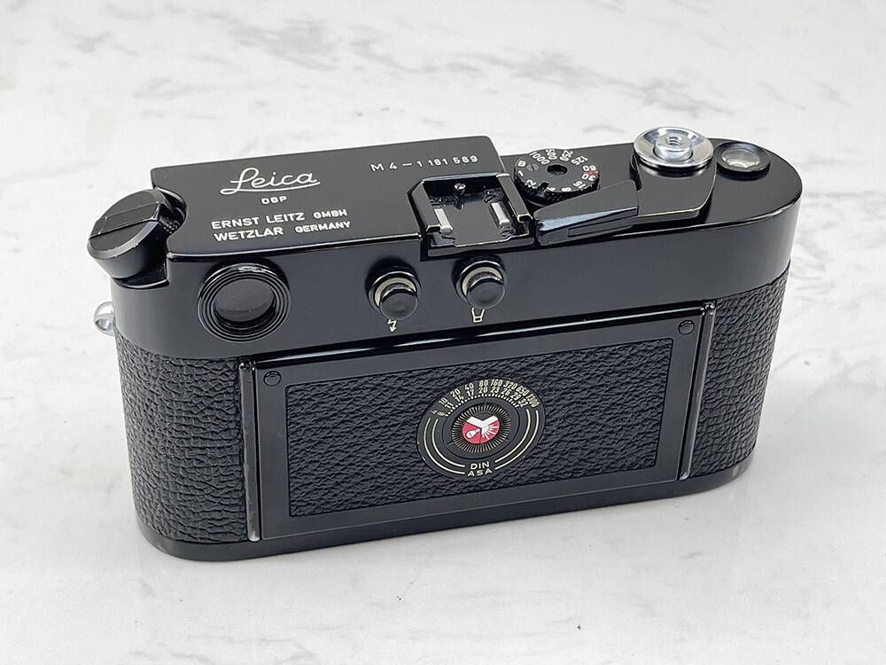 LEICA M4 ブラック フィルムカメラ Leica M4 Black Chrome – FLASHBACK CAMERA