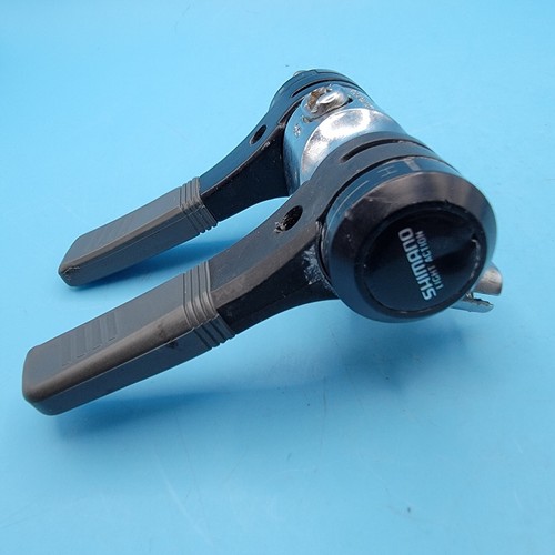 Shimano SL-S441 1" (22.2mm) Threaded Stem Mount Shifter Set 6x2/3sp Light Action - Picture 2 of 5