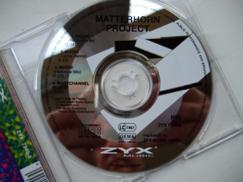 MATTERHORN PROJECT - MOOH! 4 Tracks MAXI CD ZYX 7349-8 Ballermann total! - Bild 2 von 3