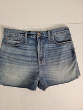 Madewell Womens SZ 31 The Perfect Jean Shorts High Rise 100 Cotton