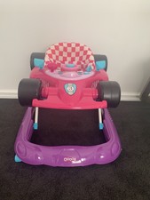 4baby racing car walker pink