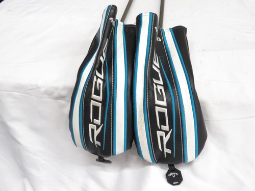Used Callaway Rogue 3 and 5 Fairway Wood Set Quaranta 50 Regular flex 3W 5W +HC - Picture 3 of 10