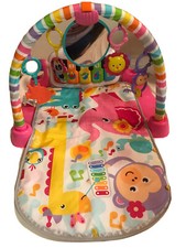 Fisher Price Deluxe Kick  Play Piano Gym Mat - Pink, Pre-owned