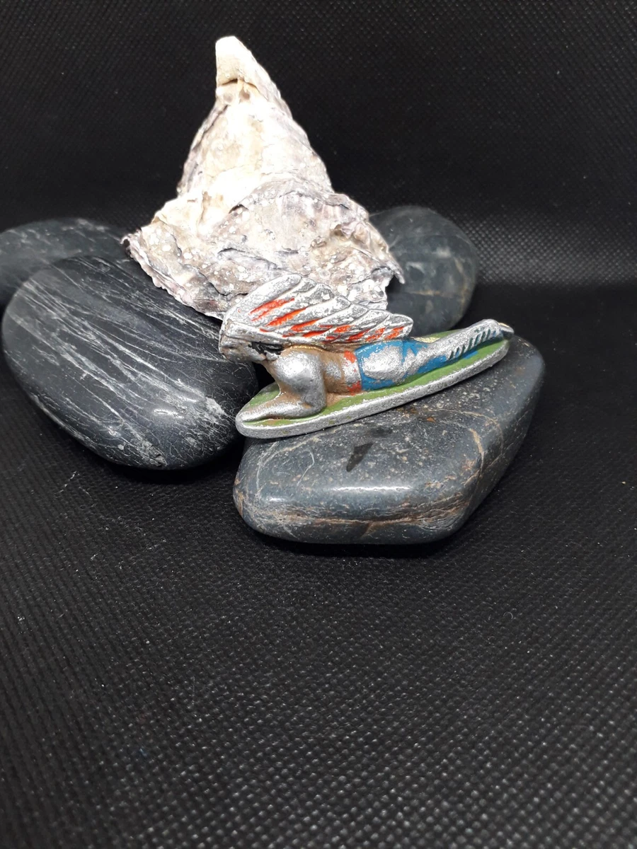 Hutte Avec Deux Africains - Plomb Creux Quiralu - Figurines Vintage Françaises