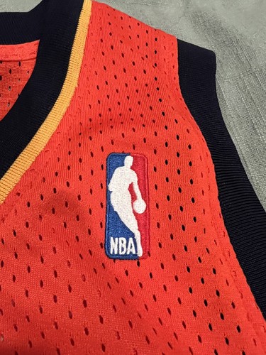 Adidas Golden State Warriors Baron Davis #5 Alternate Basketball Jersey Swingman - Picture 6 of 7