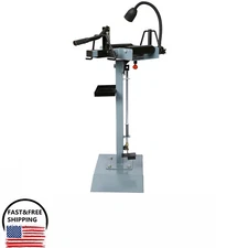 Pedal-Operated Manual Tire Spreader Portable Tire Changer Stand with LED Light