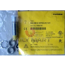 New Turck NI4-M12-RP6X-H1141 Inductive Proximity Sensor Switch Quick Disconnect