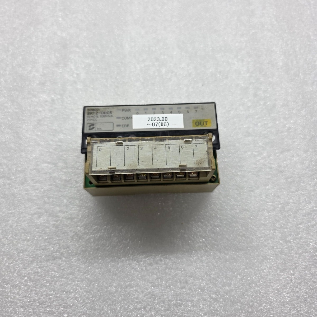OMRON SRT2-OD08 RMEOTE TERMINAL 24VDC | eBay OMRON SRT2-OD08 RMEOTE TERMINAL 24VDC | eBay