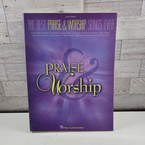 Easy Piano The Best Praise & Worship Songs Ever *Ex-Library*