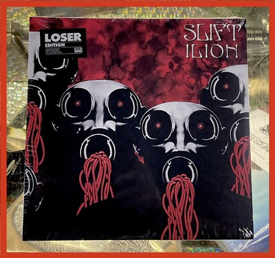 Slift - Ilion 2LPs On  Red & Black Smoked Vinyl W/Sticker Psychedelic Heavy Rock