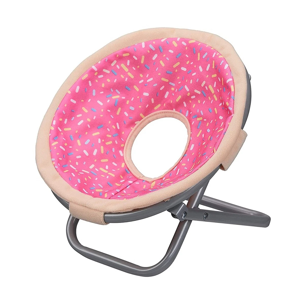 My Life As A Donut Saucer Chair for 18 Dolls (Doll not Included)