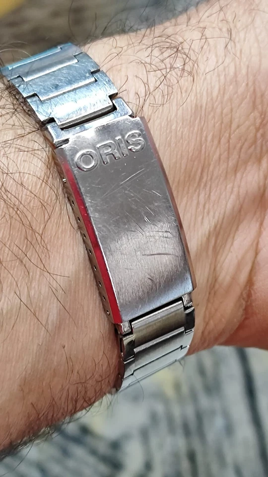 Reloj suizo vintage Oris Star automático 21 J para hombre 6900 funciona plateado todo original Foto 2 de 4