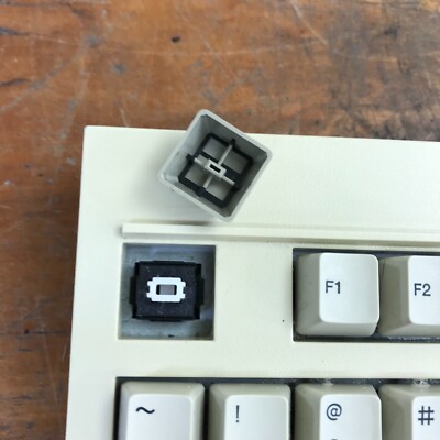 NTC KB6251 Mechanical Keyboard White Alps Switches AT 8088/80286