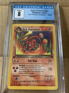 Pokemon Dark Charmeleon 1st Edition 32/82 CGC 8 (PSA) | eBay