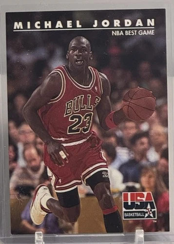 New ListingSkyBox 1992 Skybox USA Michael Jordan Chicago Bulls NBA Best Game #40 Card