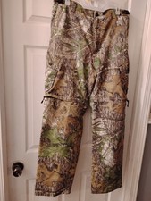 Game Winner Camo Men's Pants Zip Off Convertible Legs. L 36-38 Cargo Pockets.