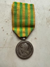 TONKIN ANNAM 1883 1885 VINTAGE SILVER MILITARY MEDAL